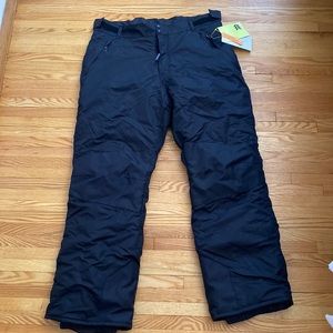 All in Motion Black Snowpants